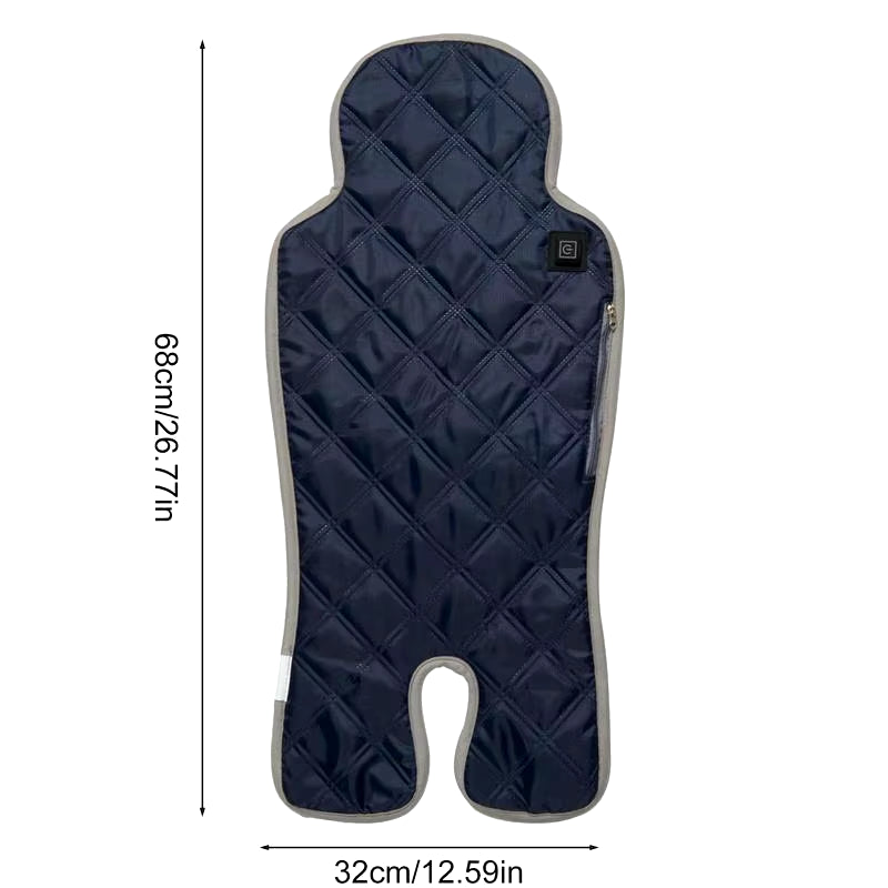 Winter Warm Auto Car Seat Cover Mat for Baby Kids Children Heating Pad USB