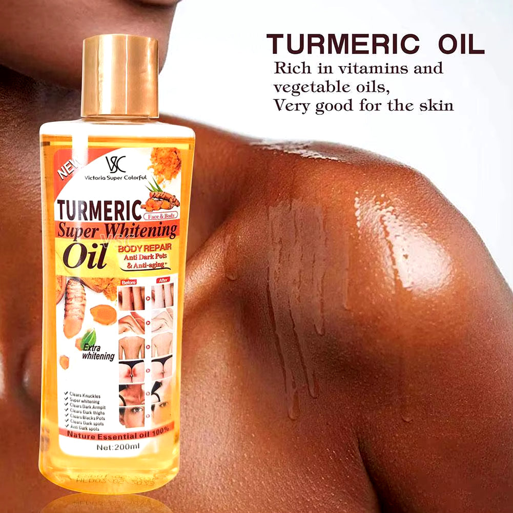Turmeric Essential Oil: Facial and Body Massage Oil for Moisturizing, Diffuser Aromatherapy, Brightening, and Smoothing Skin Care