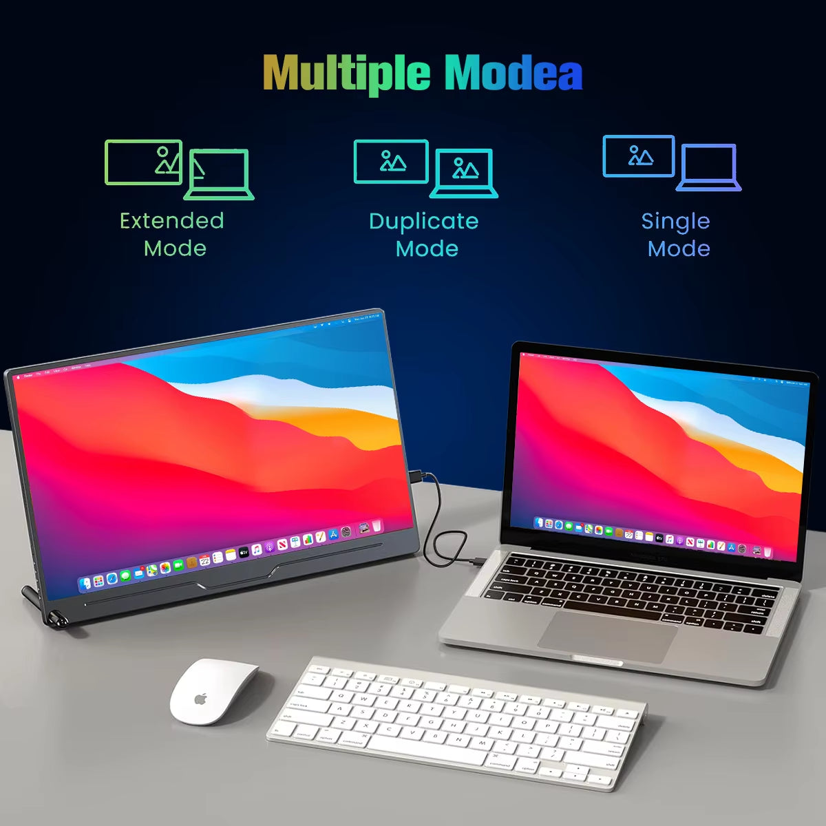 15.6-Inch 4K Ultra Clear HD Gaming Monitor: Portable Display for Xbox, iPhone, Android, Switch, and Laptop