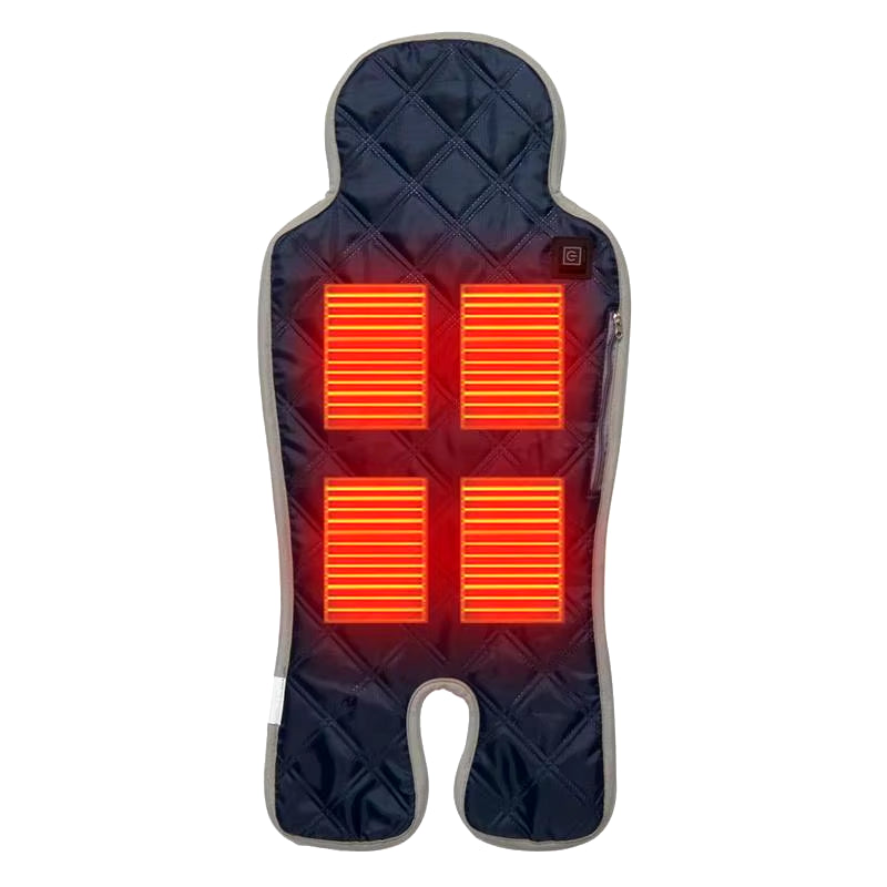 Winter Warm Auto Car Seat Cover Mat for Baby Kids Children Heating Pad USB