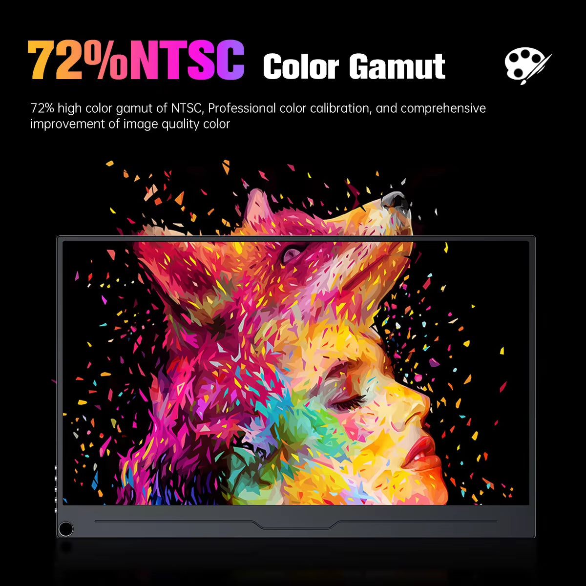 15.6-Inch 4K Ultra Clear HD Gaming Monitor: Portable Display for Xbox, iPhone, Android, Switch, and Laptop