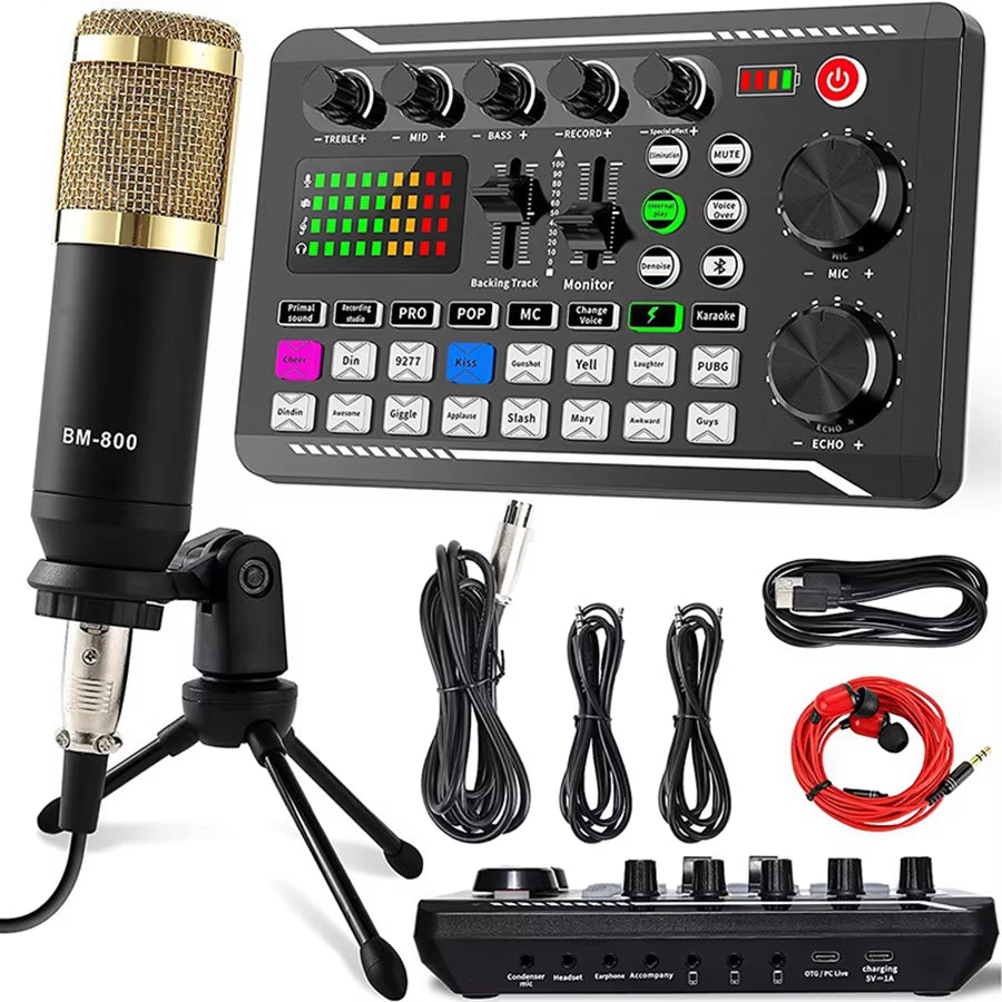Podcast Equipment Bundle: Complete Set for Professional Streaming and Broadcasting