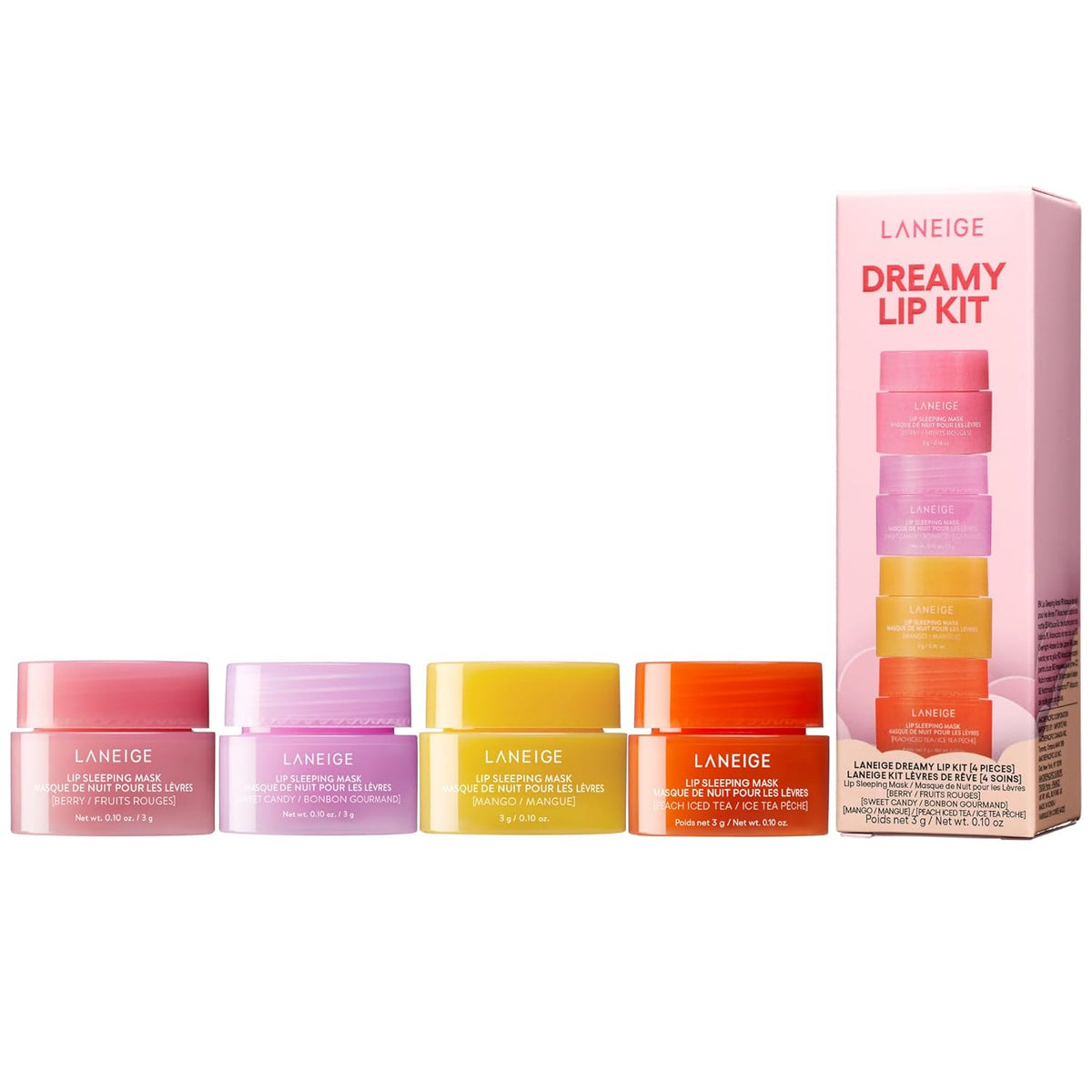 Revitalize Your Lips Overnight with LANEIGE Lip Sleeping Mask - Intense Hydration with Berry Complex, Vitamin C, and Nourishing Butters