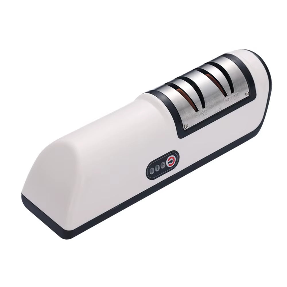 Rechargeable Electric Knife Sharpener: Automatic, Adjustable, and Quick Sharpening for Knives and Scissors