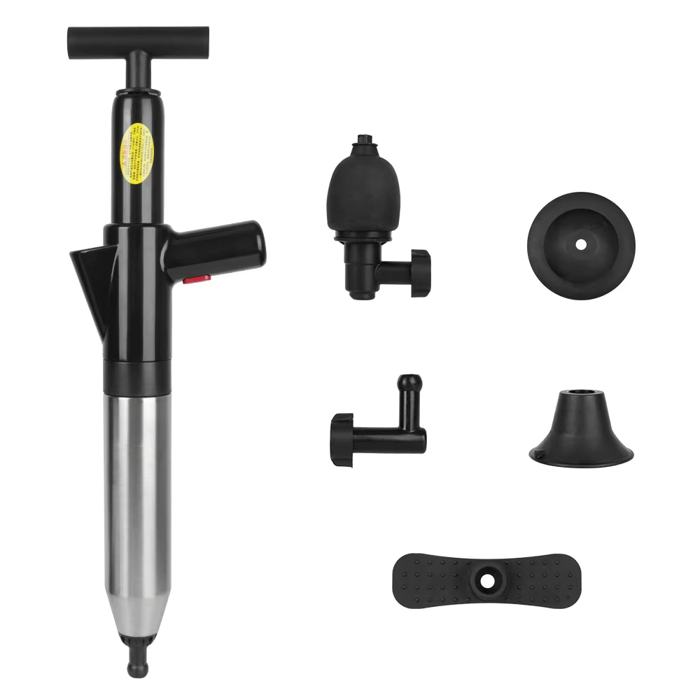 High Pressure Drain Plunger: Powerful Clog Remover and Sewer Pipe Unblocker