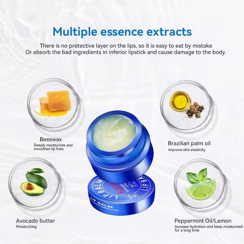 Dark Lip Lightening Balm: Exfoliating, Moisturizing, and Glossy Treatment for Healthier Lips