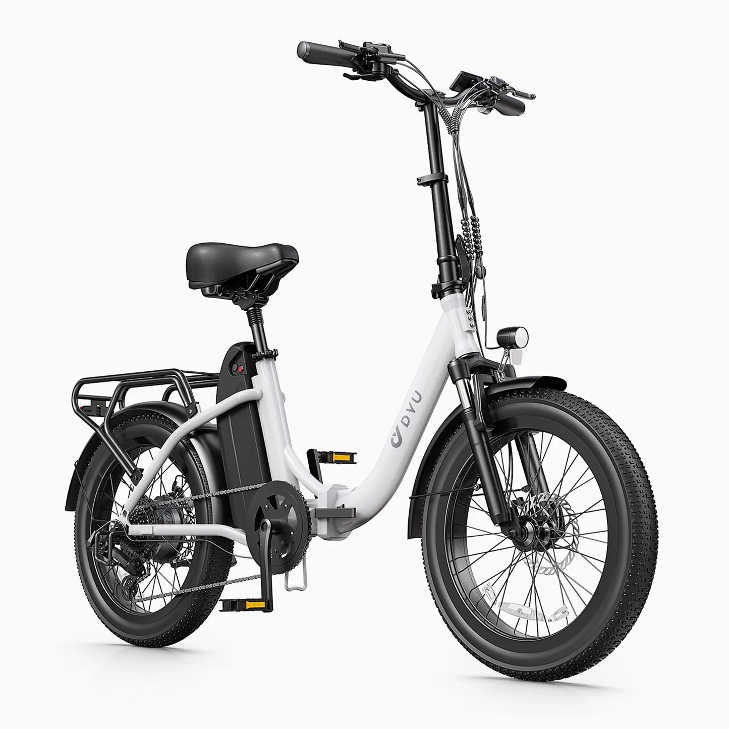 DYU C9 Folding Electric Bike – 20-Inch, 750W, 45km/h Max, Long-Range Electric Bicycle