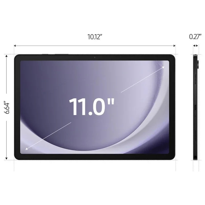 Samsung Galaxy Tab A9+ 11" Tablet – 8GB RAM, 128GB Storage, Octa-Core 2.2GHz, 90Hz Display, 8MP Camera, 7040mAh Battery