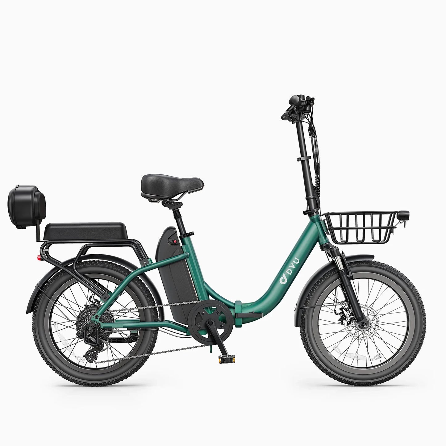 DYU C9 Folding Electric Bike – 20-Inch, 750W, 45km/h Max, Long-Range Electric Bicycle