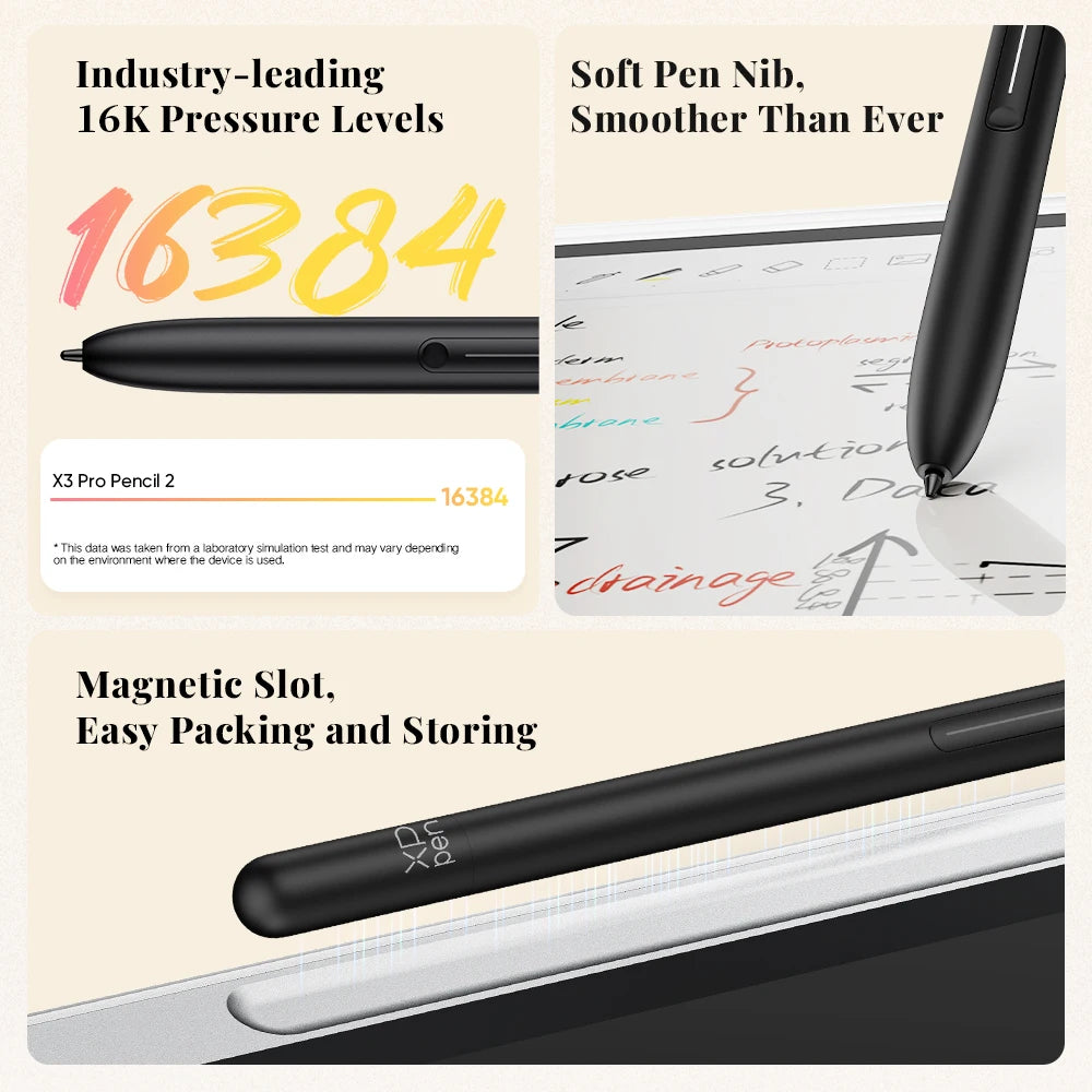 XPPen 14” Android Magic Note Pad – Digital Notebook, Graphic Tablet & E-Book Reader with 3-in-1 Color Ink Paper