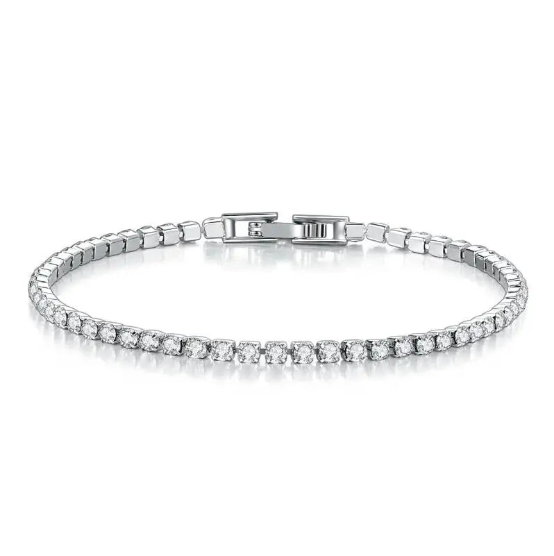 Geniune Moissanite Tennis Diamond Bracelet for Women