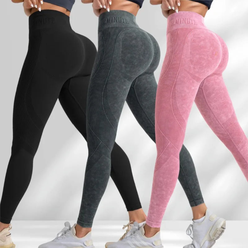 High Waist Seamless Yoga Pants for Women β Hip Lifting, Comfortable & Stretchy Leggings for Yoga, Gym, and Everyday Wear
