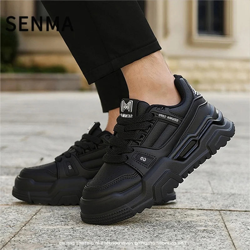 SENMA Men’s Sneakers – Lightweight Autumn Casual Shoes, Versatile Sports, Tennis & Walking Footwear