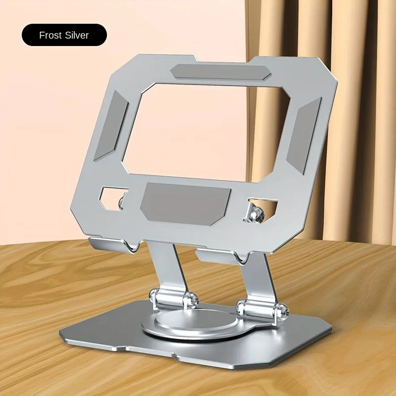 360° Rotatable Tablet Stand – Adjustable Foldable Desktop Holder for 4.7–12" iPad Pro/Air/Mini, Tablets & Laptops