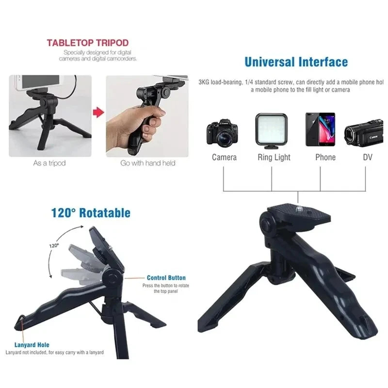 Phone Vlogging Kit with Tripod, LED Light & Mic β Starter Pack for TikTok, YouTube, Live Streaming & Content Creation