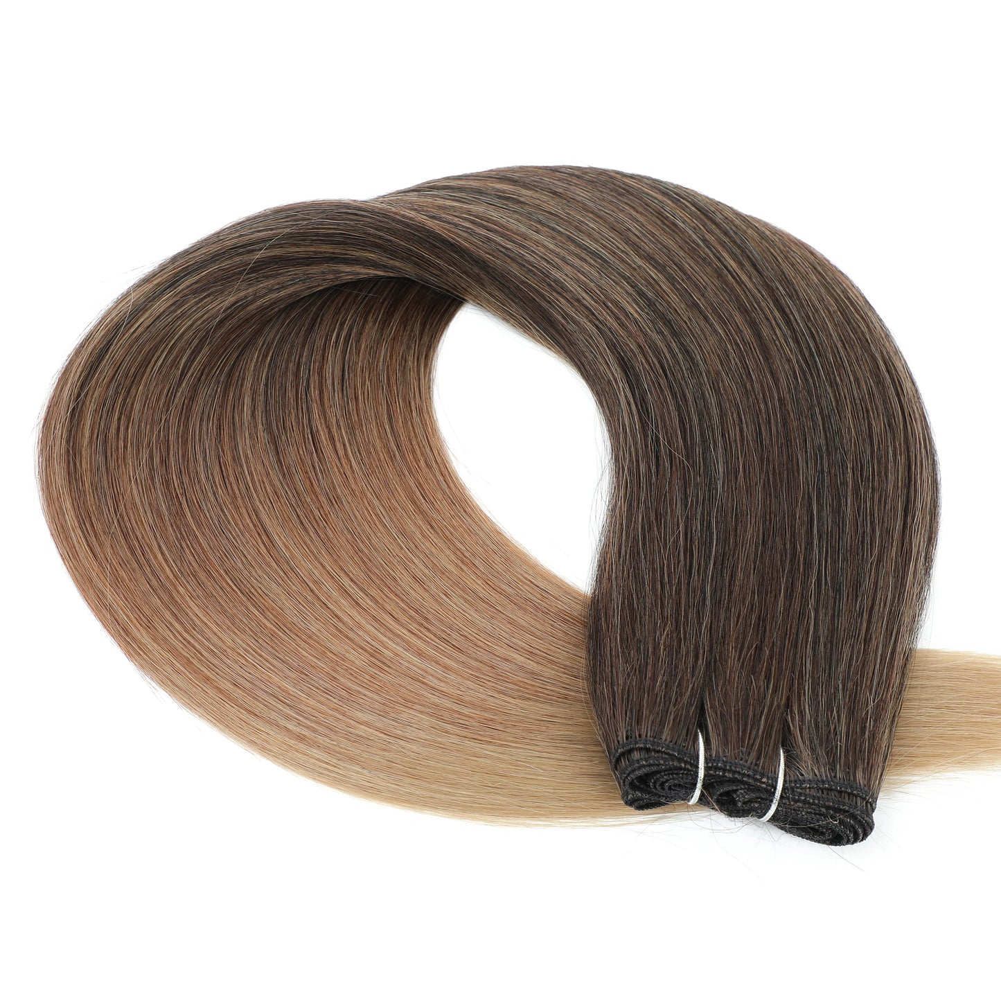 Bone Straight Hair Bundles – Synthetic Yaki Straight Extensions, Full-End Long Ponytail Weaving for Women