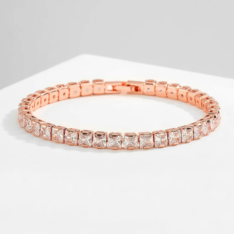 Geniune Moissanite Tennis Diamond Bracelet for Women