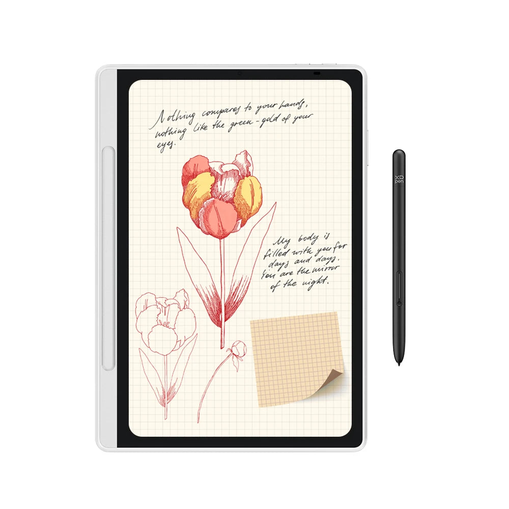 XPPen 14” Android Magic Note Pad – Digital Notebook, Graphic Tablet & E-Book Reader with 3-in-1 Color Ink Paper