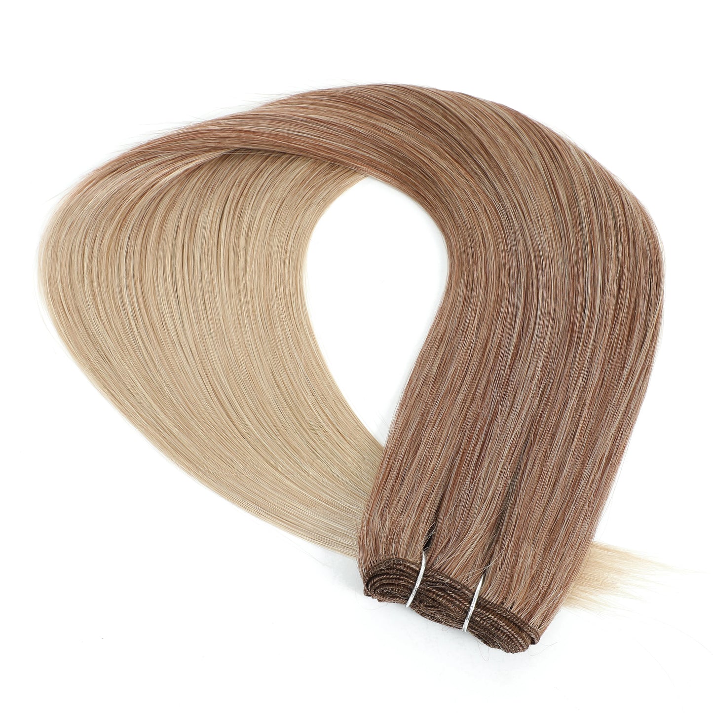 Bone Straight Hair Bundles – Synthetic Yaki Straight Extensions, Full-End Long Ponytail Weaving for Women