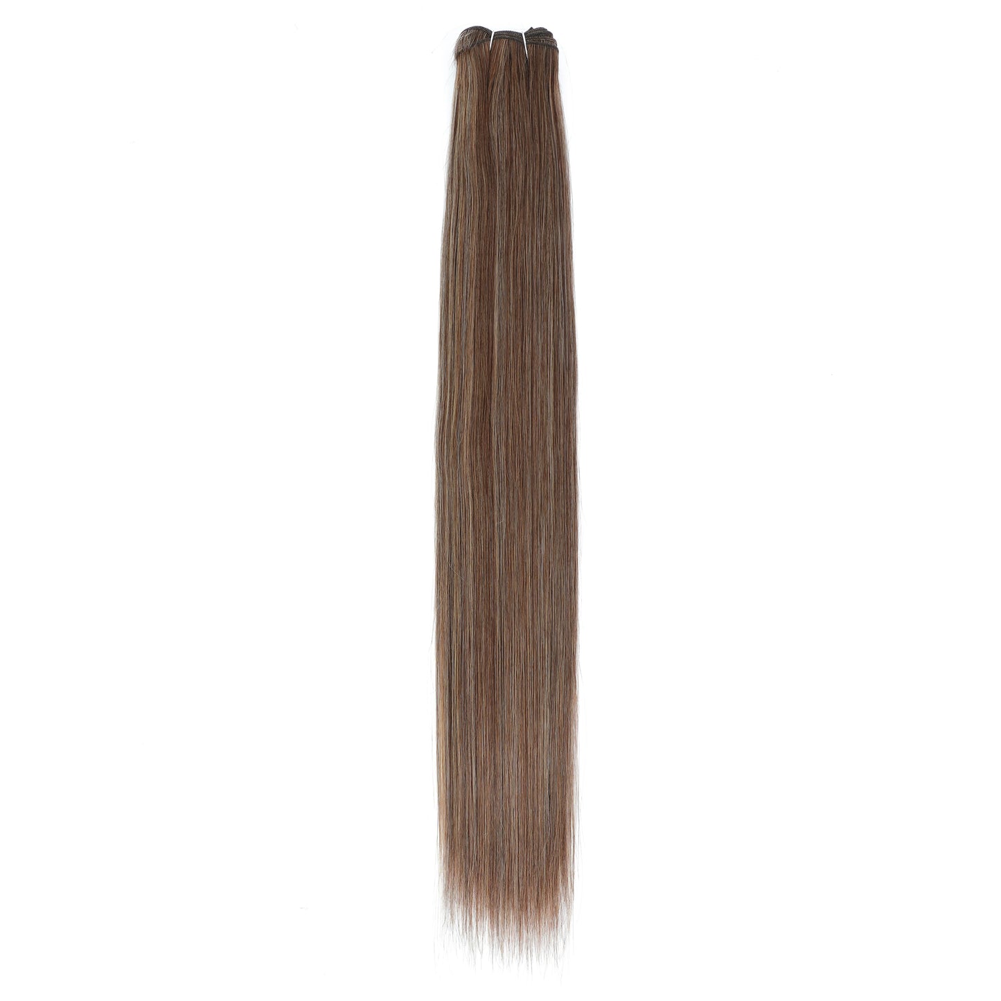 Bone Straight Hair Bundles – Synthetic Yaki Straight Extensions, Full-End Long Ponytail Weaving for Women