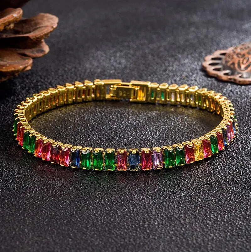 Geniune Moissanite Tennis Diamond Bracelet for Women