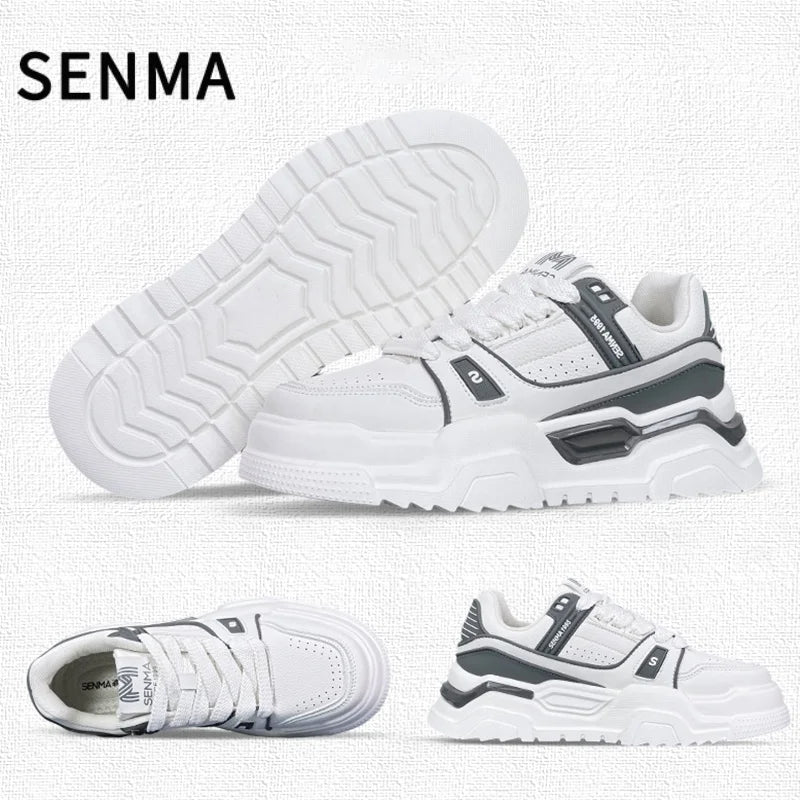SENMA Men’s Sneakers – Lightweight Autumn Casual Shoes, Versatile Sports, Tennis & Walking Footwear