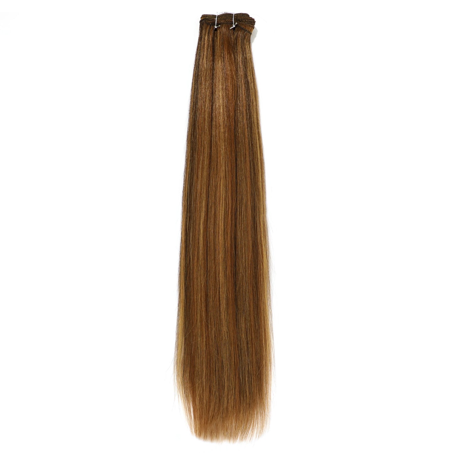 Bone Straight Hair Bundles – Synthetic Yaki Straight Extensions, Full-End Long Ponytail Weaving for Women