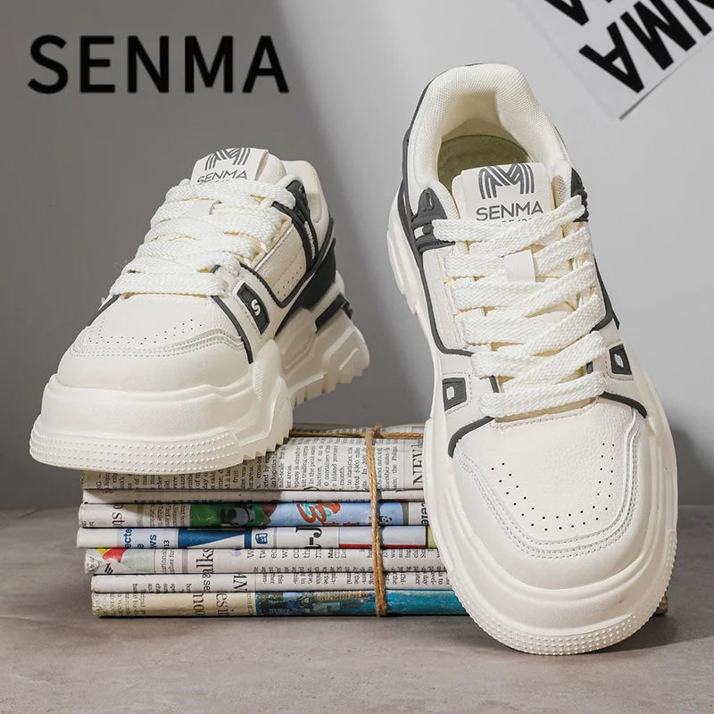 SENMA Men’s Sneakers – Lightweight Autumn Casual Shoes, Versatile Sports, Tennis & Walking Footwear