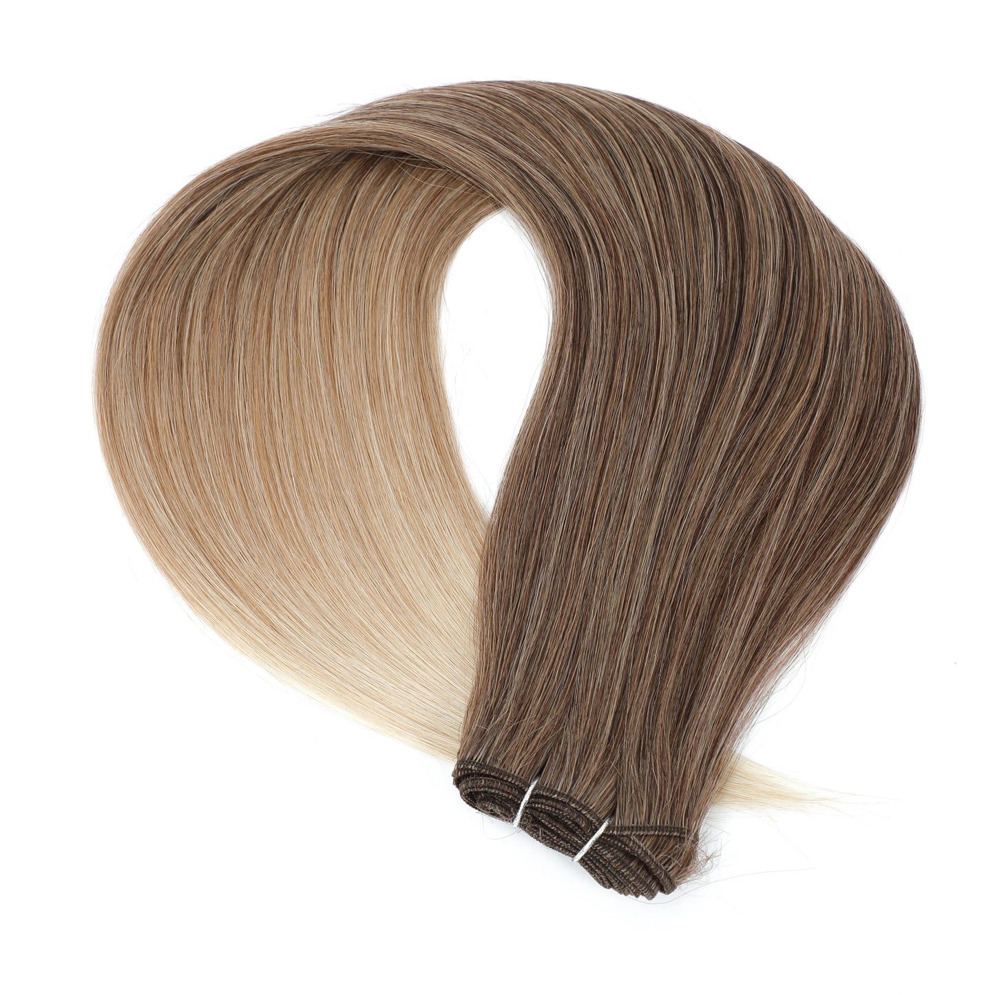 Bone Straight Hair Bundles – Synthetic Yaki Straight Extensions, Full-End Long Ponytail Weaving for Women