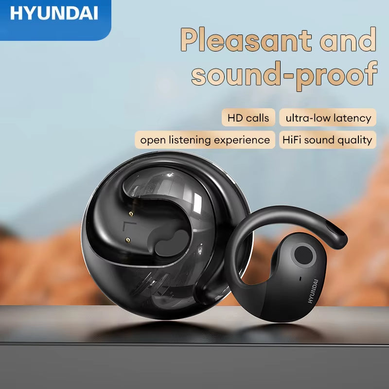 HY-T26 Wireless Bluetooth 5.3 Earphones: HD Voice Call, Noise Reduction, and Portable Earbuds with Mic