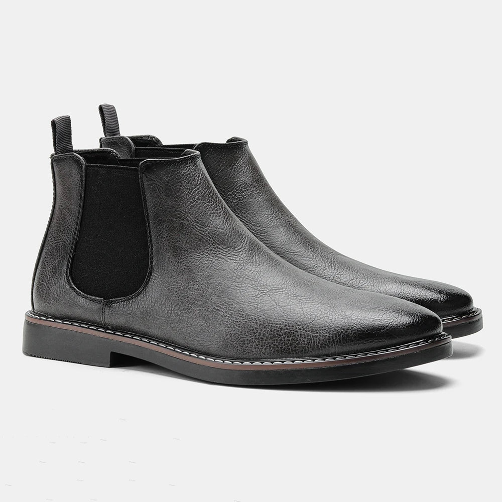 Men's Retro Chelsea Boots: Comfortable and Fashionable Footwear for Stylish Men