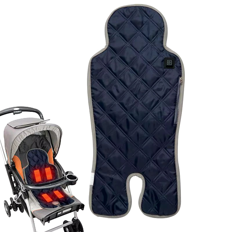Winter Warm Auto Car Seat Cover Mat for Baby Kids Children Heating Pad USB