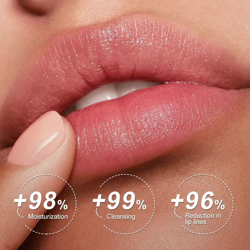 Dark Lip Lightening Balm: Exfoliating, Moisturizing, and Glossy Treatment for Healthier Lips
