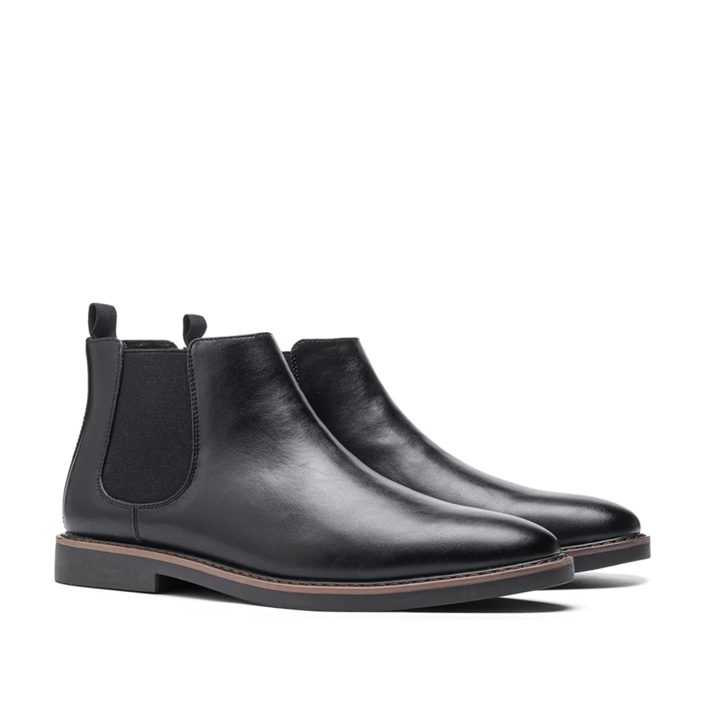 Men's Retro Chelsea Boots: Comfortable and Fashionable Footwear for Stylish Men