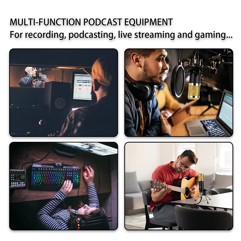Podcast Equipment Bundle: Complete Set for Professional Streaming and Broadcasting