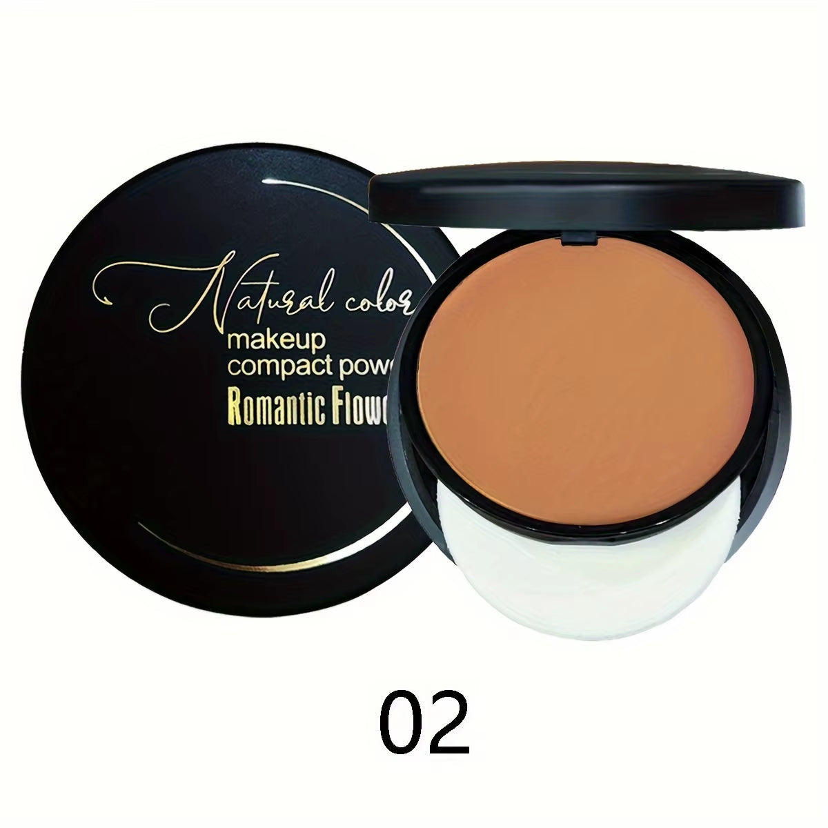 Sweat-Resistant Contouring Powder Palette: Matte Buildable Coverage for All Skin Tones, Perfect for Highlighting and Shading