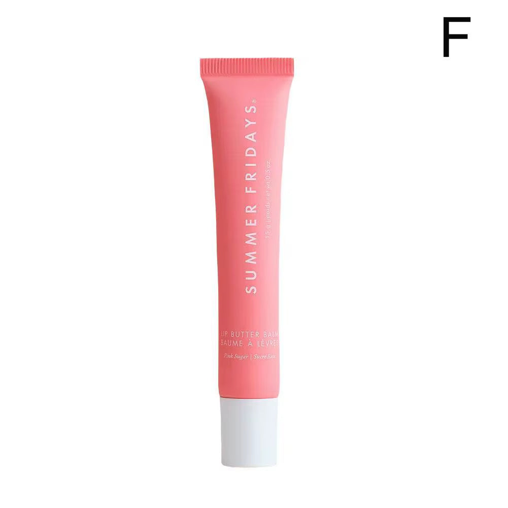 Summer Fridays Vanilla Beige Lip Balm Mini Lip Gloss Set: Moisturizing, Transparent Lip Makeup