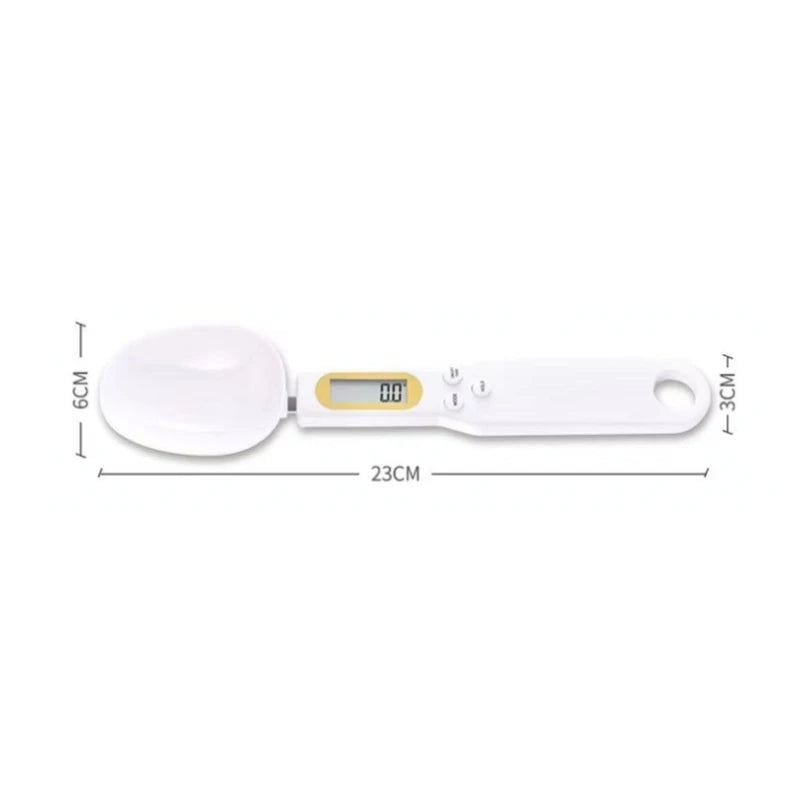 Weighing Spoon Scale: Precision Kitchen Tool for Measuring Coffee, Food, Flour, and More