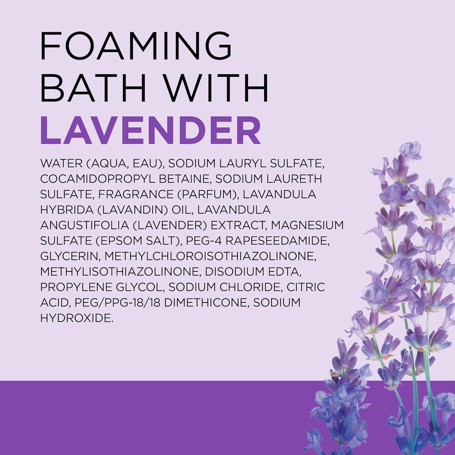 Dr Teal’s Foaming Bath with Pure Epsom Salt – Soothe & Sleep Lavender Bubble Bath Soak, Relaxing Aromatherapy Bath for Stress Relief & Better Sleep, 34 fl oz (Pack of 2)
