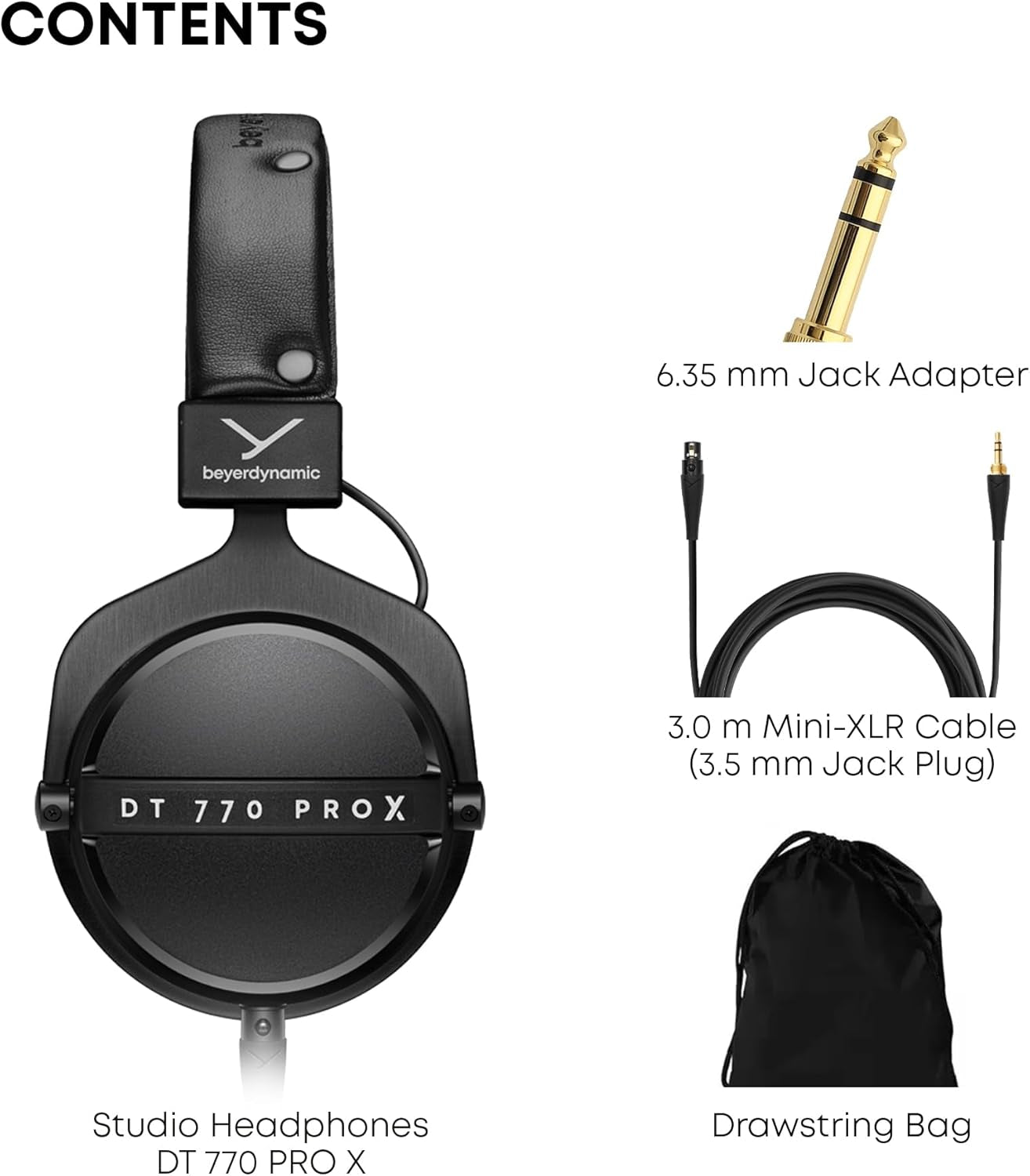 Beyerdynamic DT 770 Pro X Over-Ear Studio Headphones – Closed-Back, Wired, 48 Ohms 