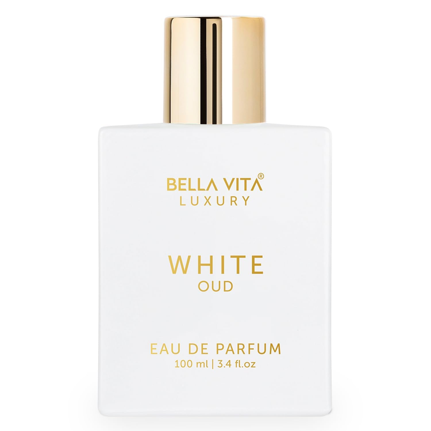 Bellavita Luxury Honey Oud Eau De Parfum – Unisex 3.4 Fl Oz, Long-Lasting Floral, Spicy & Vanilla Fragrance, Clean & Vegan, Cruelty-Free