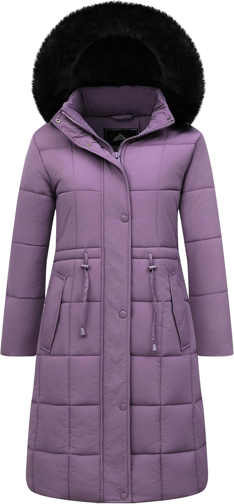 GOLDLADIES Women’s Long Waterproof Winter Coat – Warm Snow Parka for Cold Weather