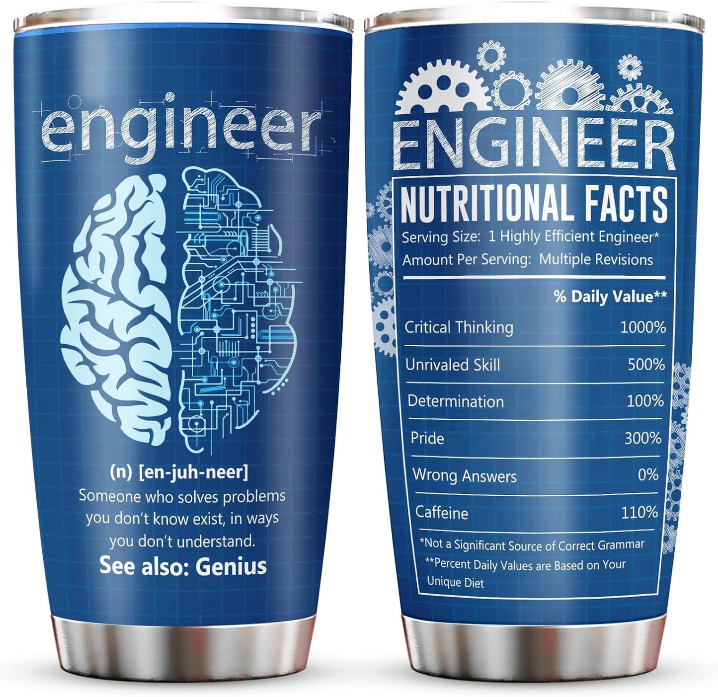 20 oz Career Appreciation Insulated Stainless Steel Tumbler with Double Wall Vacuum - Travel Mug Keeps Drinks Cold/Hot 24 Hours for Coffee, Tea & Beverages
