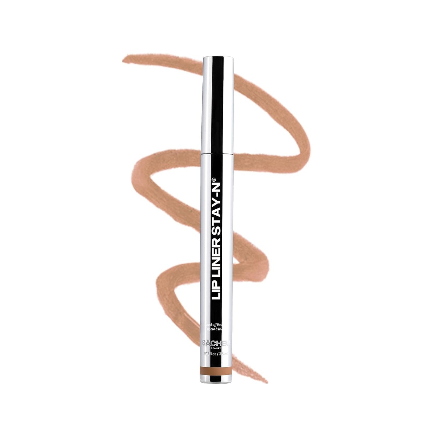 Sacheu STAY-N Peel-Off Lip Liner Stain – Long-Lasting Waterproof Matte Lip Tint with Hyaluronic Acid & Vitamin E, Transfer-Proof, Vegan & Cruelty-Free (P-Inked)