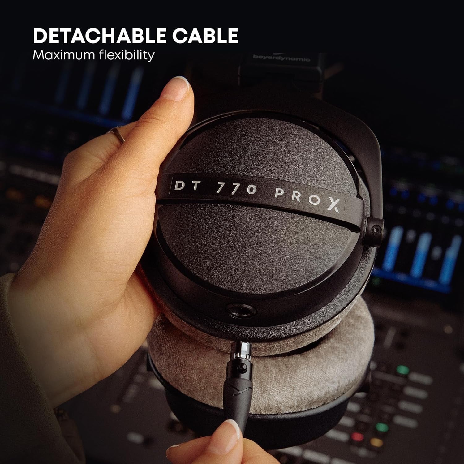 Beyerdynamic DT 770 Pro X Over-Ear Studio Headphones – Closed-Back, Wired, 48 Ohms 