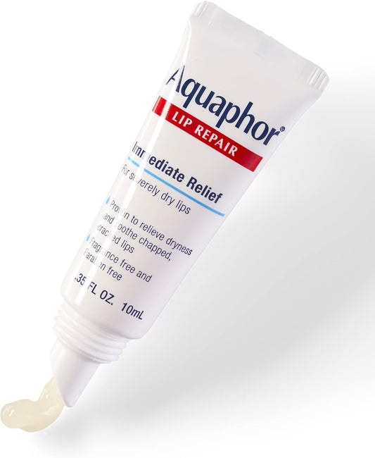 Aquaphor Lip Repair Ointment - Hydrating Lip Balm Duo for Dry Lips, Perfect Holiday Gift Set
