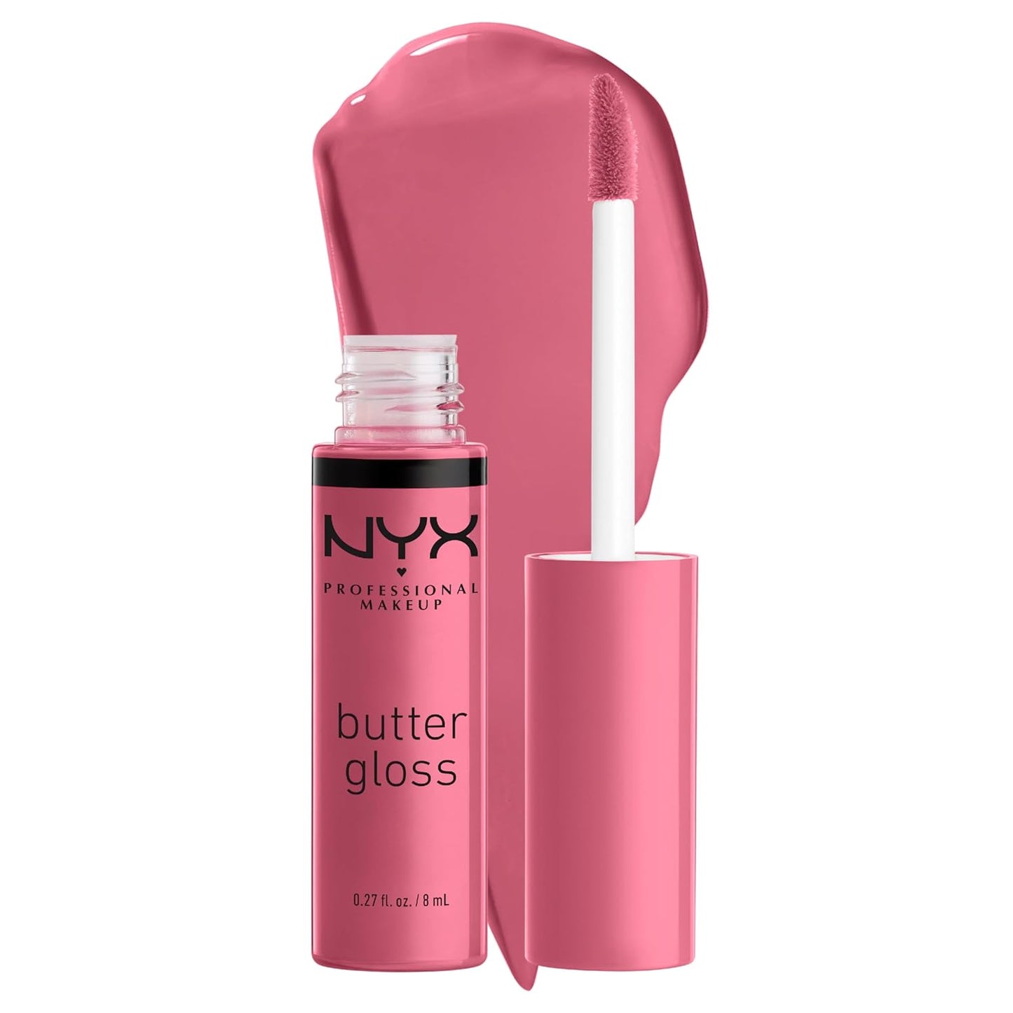NYX Professional Makeup Butter Gloss Bling – Shiny Non-Sticky Vegan Lip Gloss Makeup, Bring the Bling