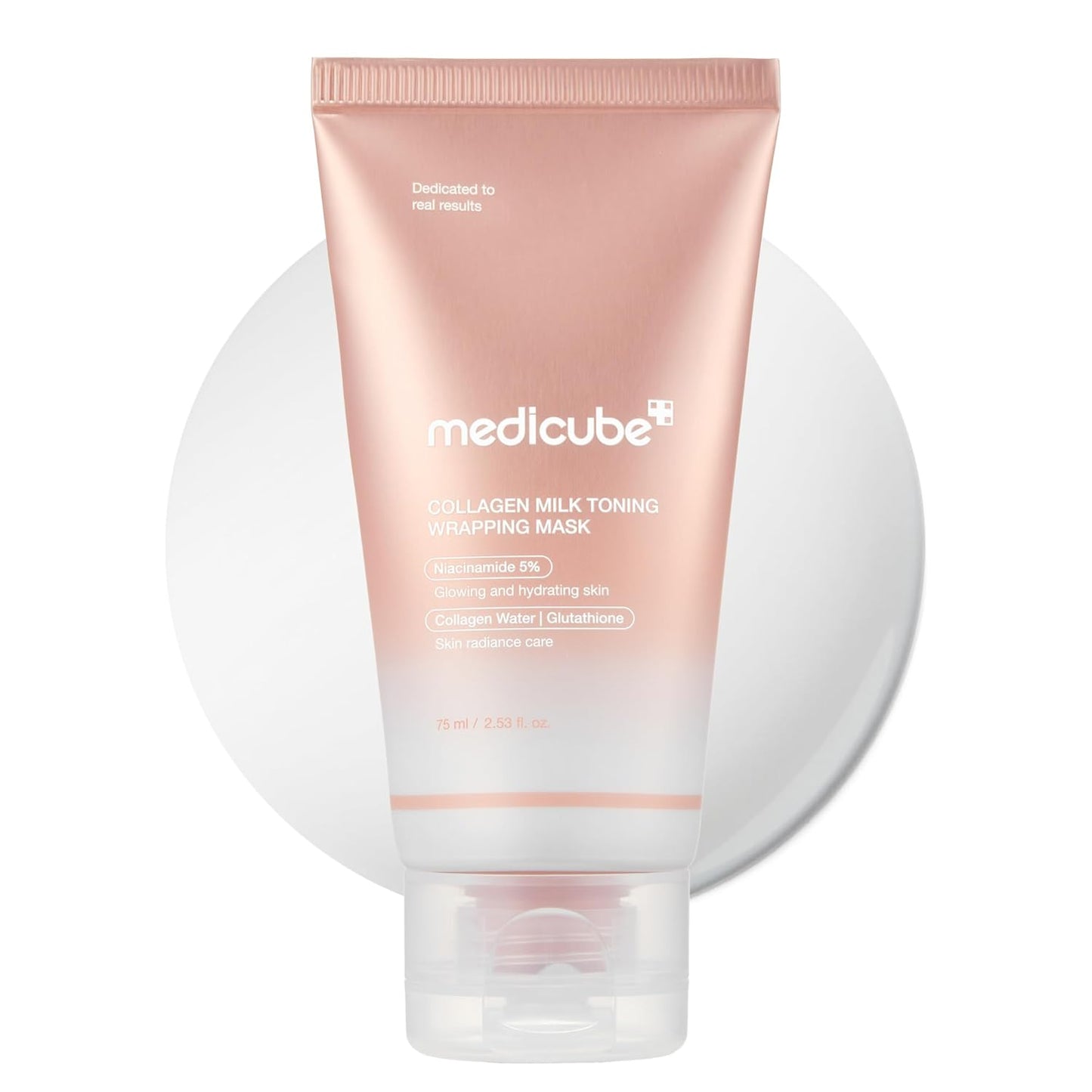 Medicube Collagen Wrapping Overnight Peel-Off Facial Mask – Elasticity & Deep Hydration Care, Reduces Sagging & Dullness, Hydrolyzed Collagen Glow Boost | Korean Skincare, 2.53 fl oz