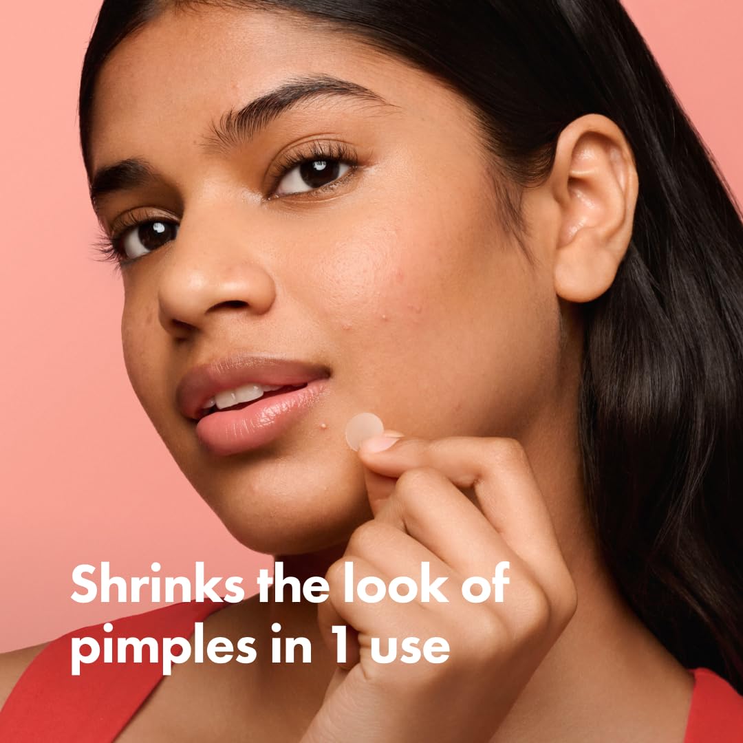 Mighty Patch™ Original Acne Pimple Patch by Hero Cosmetics – Hydrocolloid Acne & Pimple Patches for Fast Zit & Whitehead Healing, Nighttime Face Stickers, 72 Count