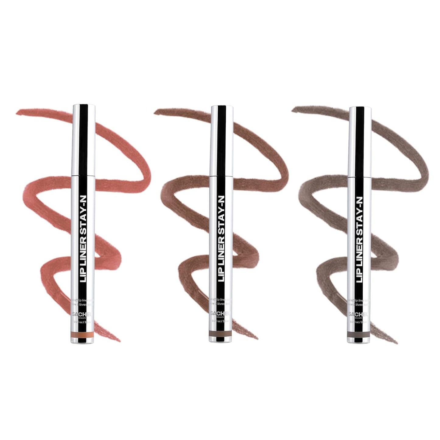 Sacheu STAY-N Peel-Off Lip Liner Stain – Long-Lasting Waterproof Matte Lip Tint with Hyaluronic Acid & Vitamin E, Transfer-Proof, Vegan & Cruelty-Free (P-Inked)